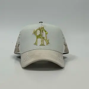 Premium high quality hat white/ gold change color with the sun