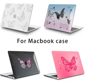 New Beautiful Butterfly Laptop Cases Hard Shell For MacBook New For Macbook Pro and Air