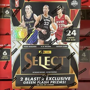2025 Panini Select WNBA Basketball Hobby Blaster Box, Featuring Caitlin Clark and Paige Bueckers