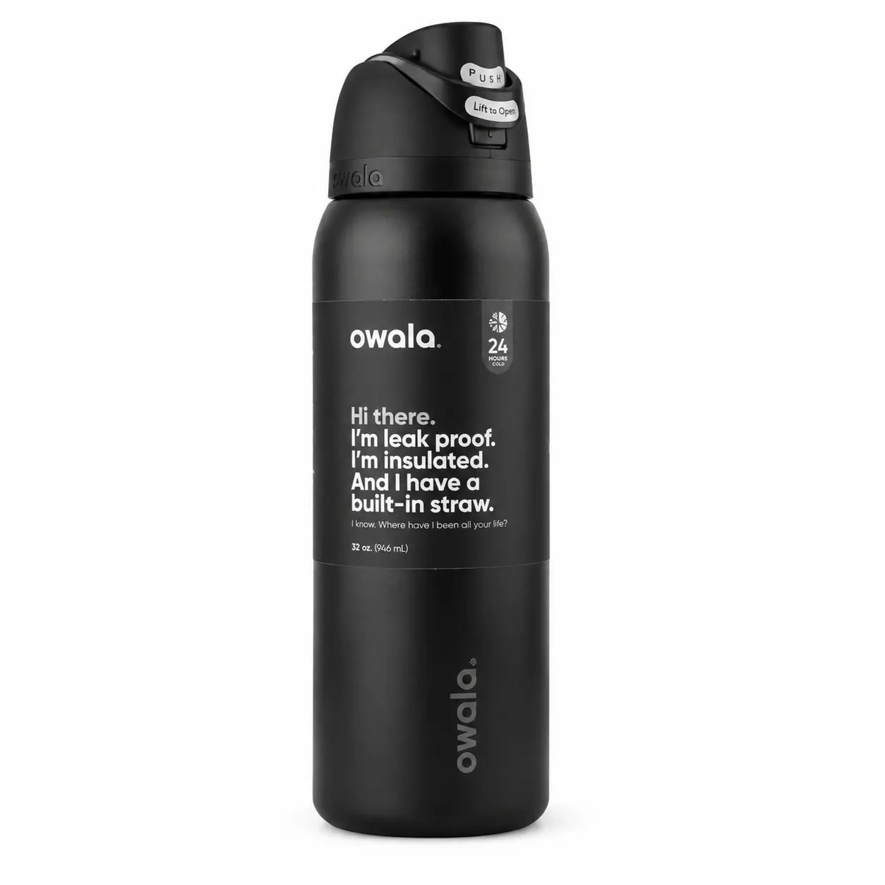 32 Oz Owala Stainless Steel Sports Water Bottle, Durable Reusable Bottle for Outdoor Activities 32 Oz Owala Stainless Steel Sports Water Bottle, Durable Reusable Bottle for Outdoor Activities