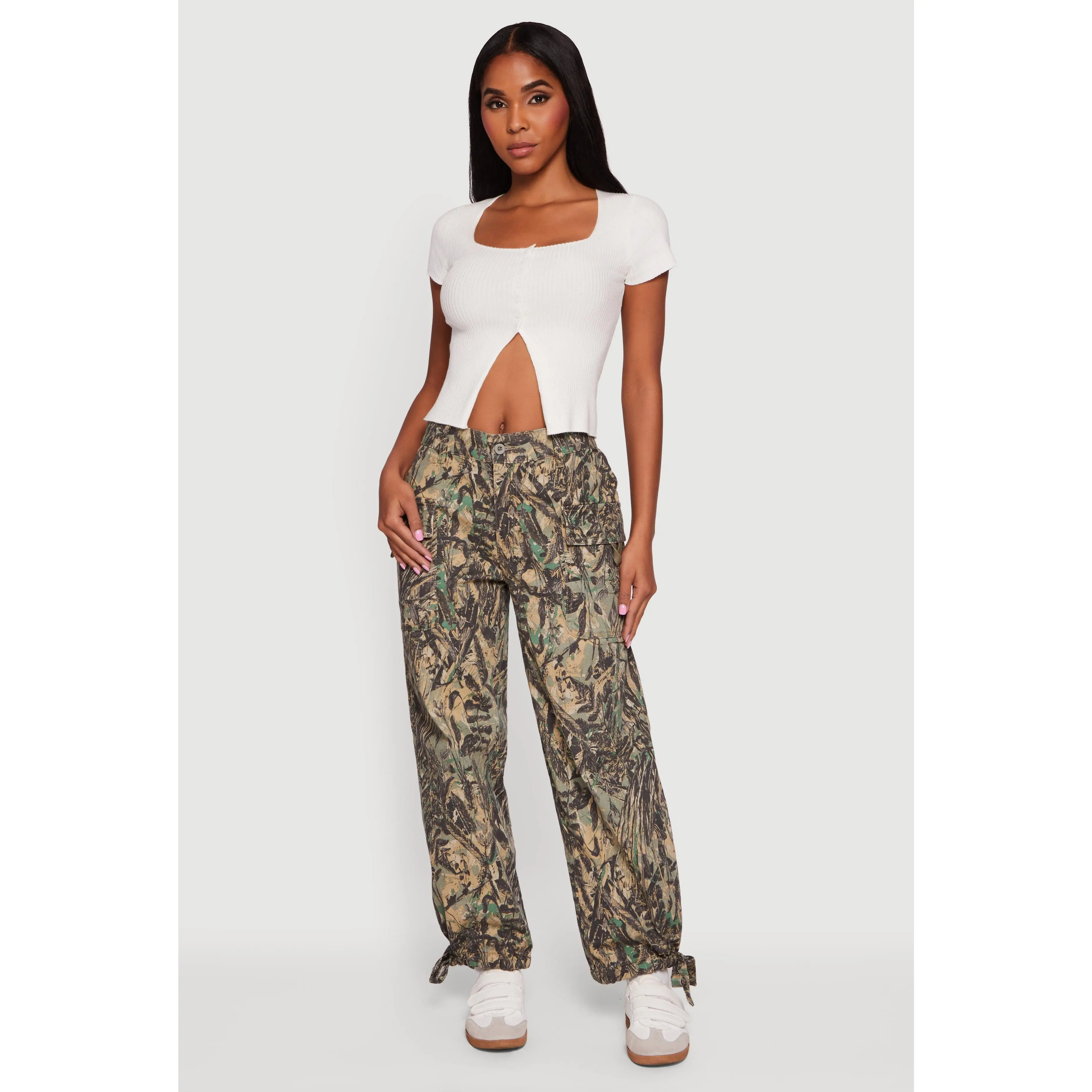 Hunter Camo Twill Cargo Joggers