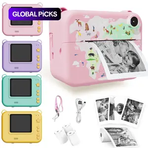Instant Camera for Kids, Instant Print Camera, 1 Set Digital Camera, Kids Video Camera, Child Selfie Camera Toy, Birthday Gifts for Boys and Girls #GLOBAL PICKS