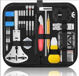 Watch Repair Kit, 151 PCS Professional Watch Battery Replacement Tool Kit, Watch Strap Bracelet Removal Tool with Carrying Case and Instructions