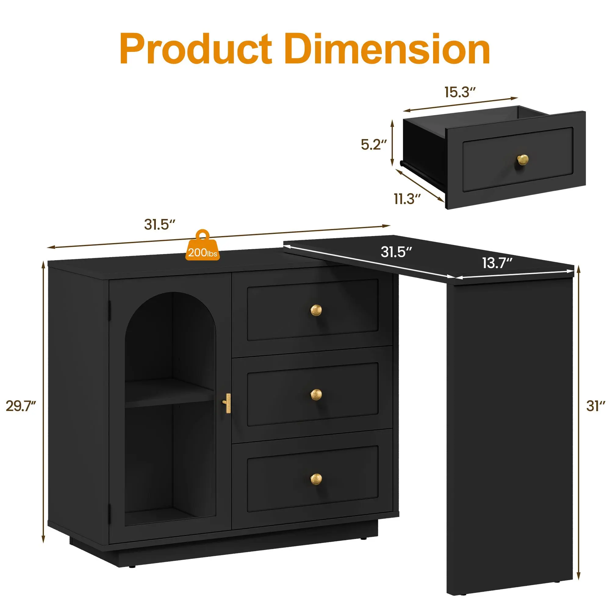 Style A-59"-Black