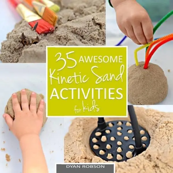 USED-35 Awesome Kinetic Sand Activities for Kids by Dyan Robson (Paperback)
