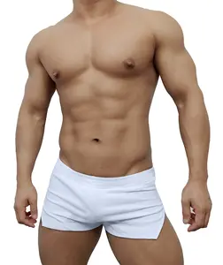 Mens 3" Inseam Running Shorts with Large Run Side Split