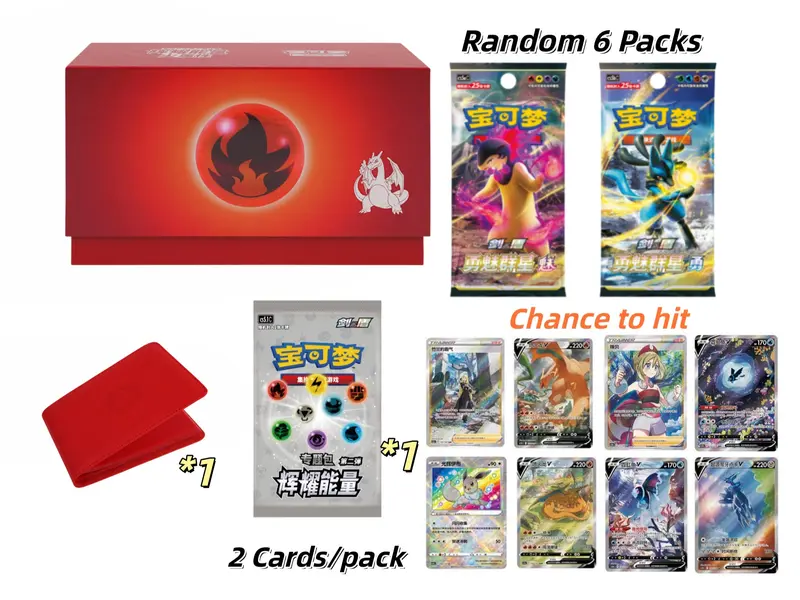 pokemon japanese card rarities Assortment of 10 Basic Fire Energy Cards – 晴れる屋2 main image 0