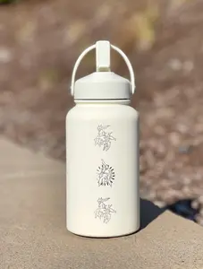 Arceus Water Bottle Engraved Waterbottle Legends Sinnoh Mythical Coffee Tumbler, Anime Gamer Birthday Gift