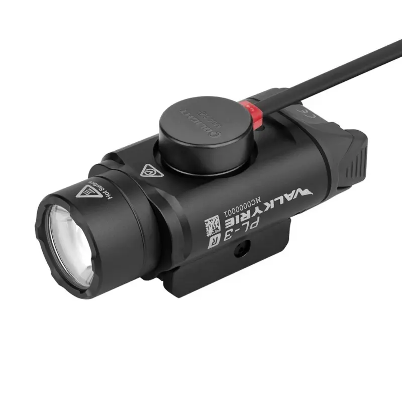 Olight Usa Inc PL3RBK PL-3R Valkyrie Black Anodized 300/600/1,000/1,500 Lumens White LED