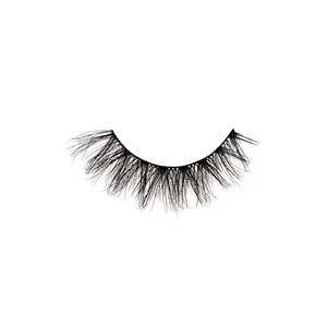 Trulash Wild One 3D Layered Plant Fiber Eyelashes Extensions CC Curl 5-14mm Dramatic Length Vegan Cruelty-Free for Fun Night Out