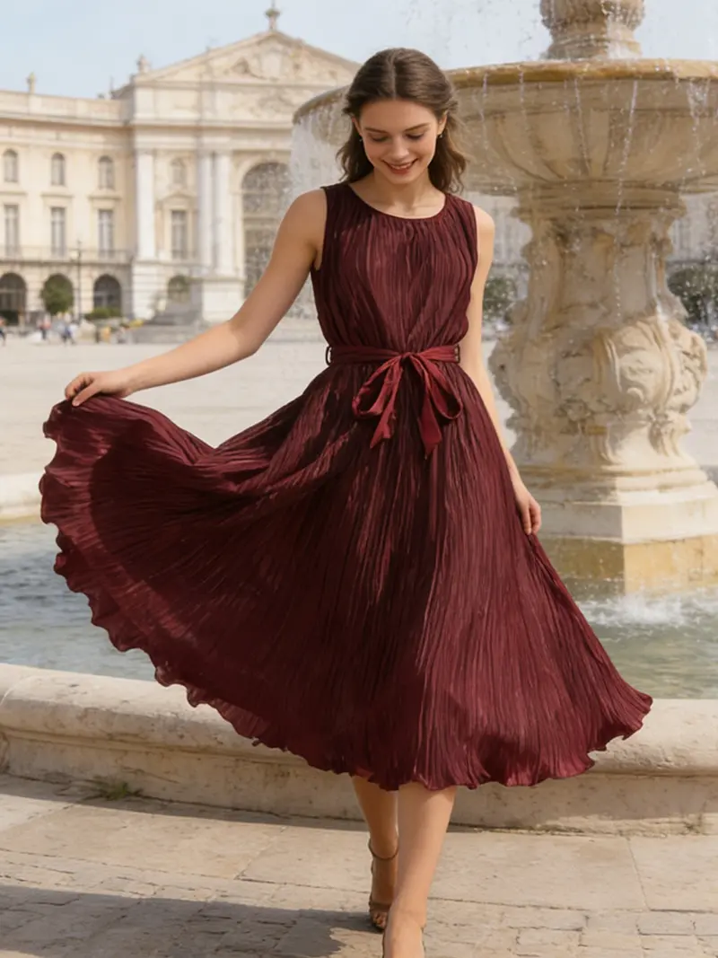 slim fit dress slacks Enchanting Elegance Emerald Green Floral Jacquard Midi Dress main image 0
