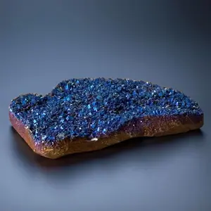 Cobalt Aura Quartz Druzy from Arkansas | USA Mined