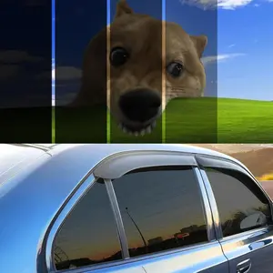 20% VLT Car Window Tint Film 20" in x 20' Ft Roll Ceramic 20 Percent Privacy |   Blocks 99% UV & IR Heat |   Shatterproof, Scratch Resistant for Sedan, SUV