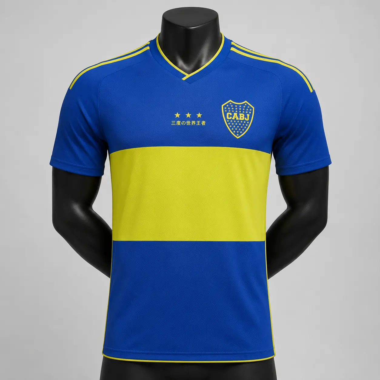 [Hot Sale] - Boca Juniors 2023 Anniversary Soccer Jersey - Full Print Logo