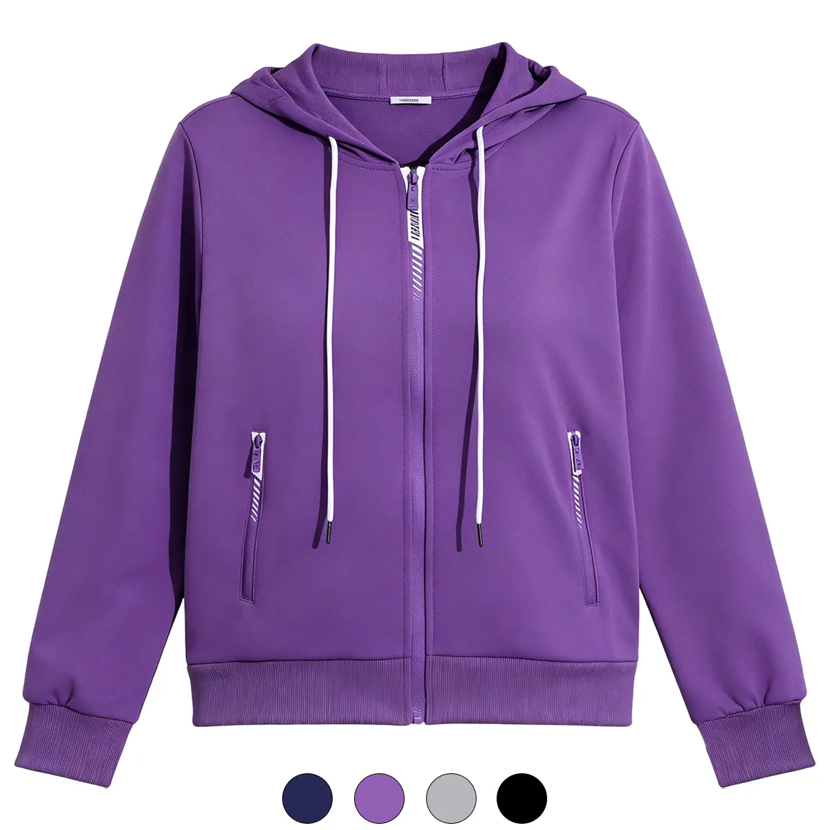Hooded Sweatshirt for Women, Minimalist Loose Fit Long Sleeve Pullover with Kangaroo Pocket, Soft Lightweight Solid Street Style Top, Basic, S, Party, Pullover Hoodie, Chic, Cute, Preppy, Lady, Casual Ootd
