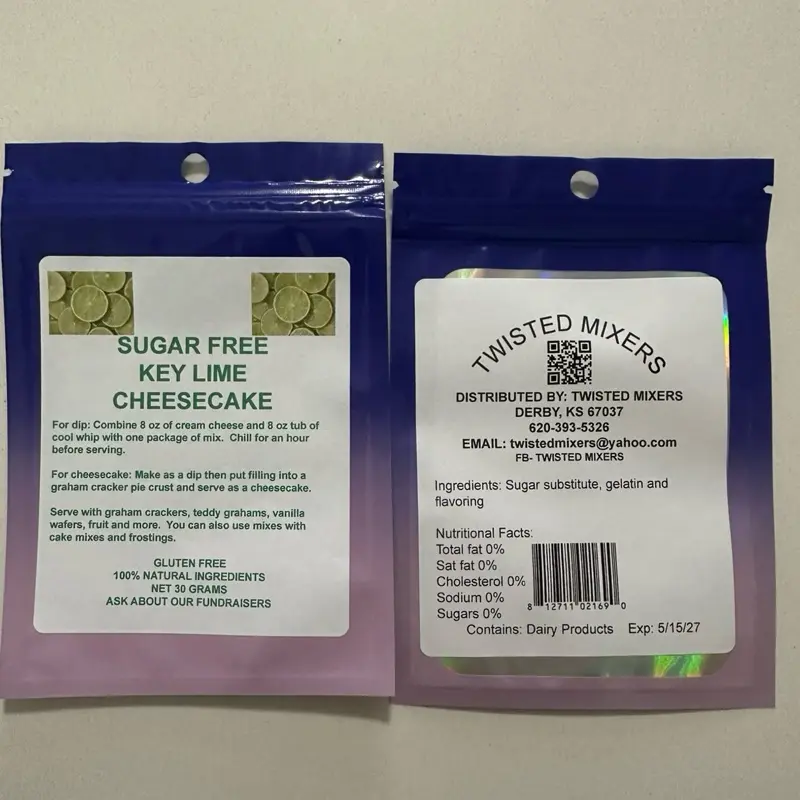 Sugar free key lime cheesecake mix