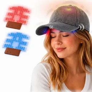 Vibrating Red Light Hair Growth Cap, 850nm Infrared Light Device  Promotes Hair Health and Growth—A Convenient Hair Care Solution