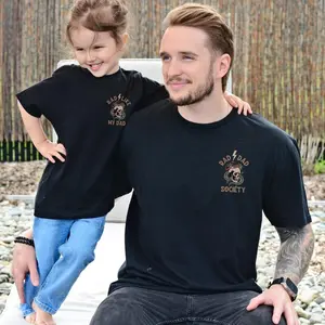 Rad Dad Shirt Funny Skull Graphic Father Gift Family Outfit