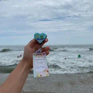 Beach Badge Holder