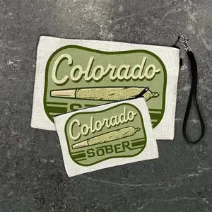 Colorado - Cannabis Themed Zipper Pouch