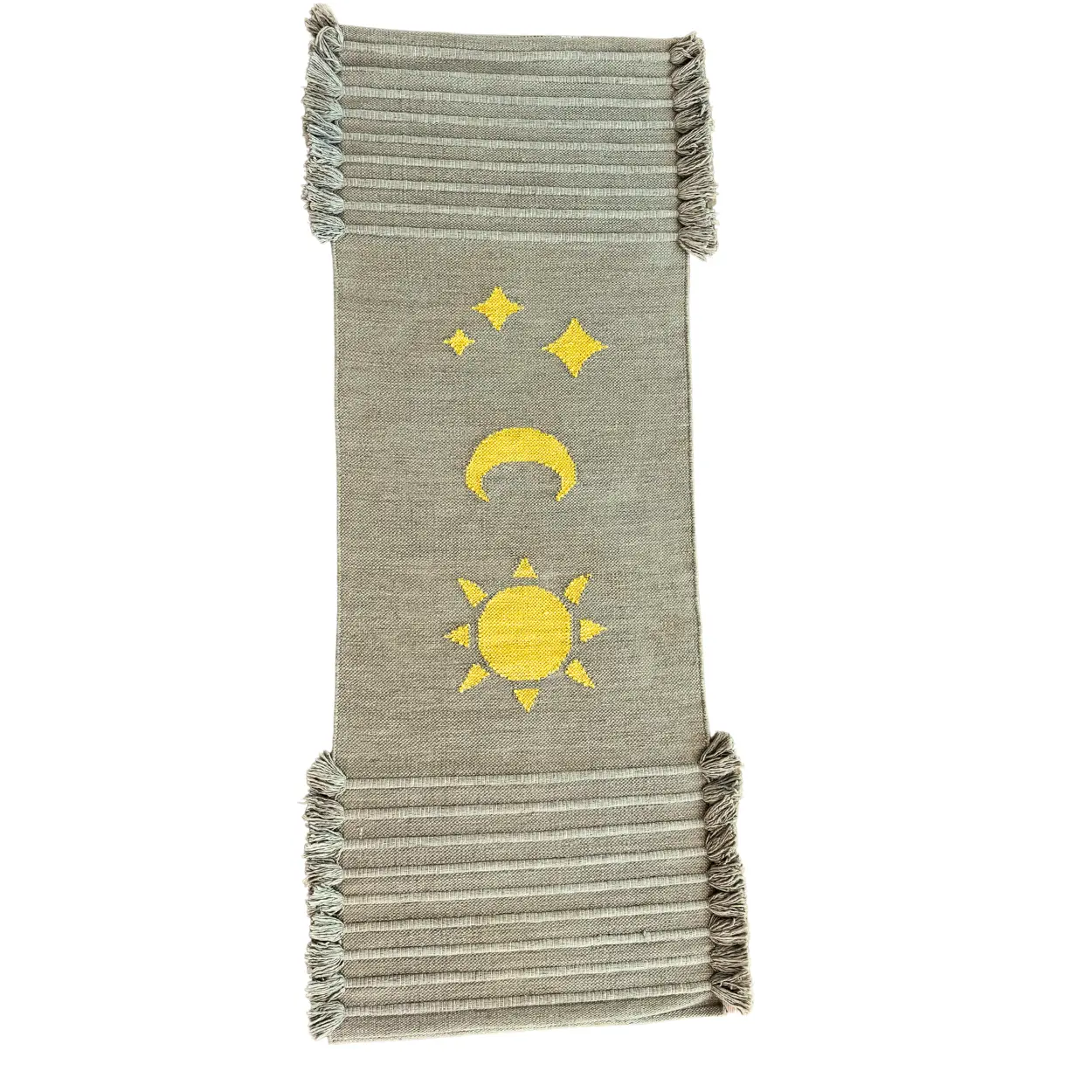 Sun, Moon and Stars Yoga Meditation Mat-Clay