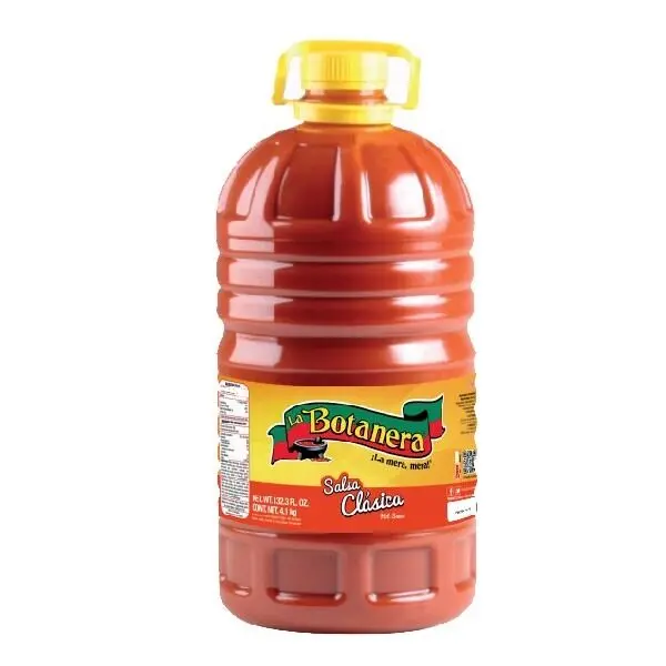 BIG Salsa Botanera Clasica Picante Hot Sauce 1 Gal. Or 132 Fl. Oz. Mexican Prod