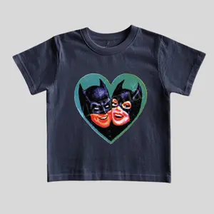 Retro Graphic Baby Tee, Vintage Comic Tshirt, 90s Y2k Style Tee