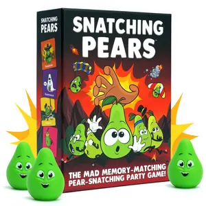 SNATCHING PEARS – The Hilarious Memory-Matching, Pear-Snatching Party Game | Family Board Game for Kids, Teens & Adults | 2-6 Players, Age 7+