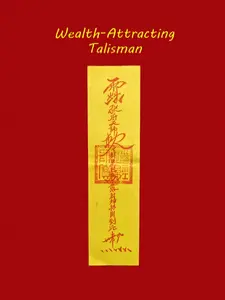 Wealth-Attracting Talisman | Boost Financial Luck | Enhance Fortune Energy | Taoism's Most Powerful Talisman | Taoist Master's Seal | Hand-Rubbed Imprint | Full of Magical Power