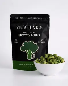 Veggie Vice - Broccoli Chips - Sour Cream & Onion - 1oz