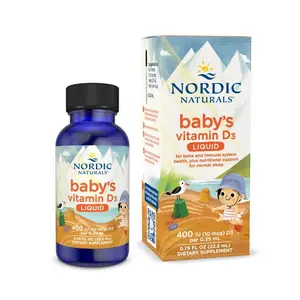 Nordic Naturals Vitamin D3 - Natural Cholecalciferol Vitamin D, 0.76 fl Supports Health, Ideal for Balanced Intake, Healthcare