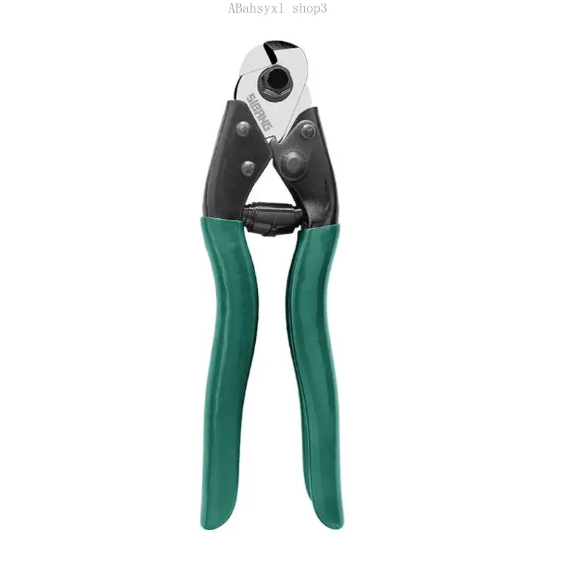 Wire Rope Cutter with Plastic Handle, Rebound Design Lever Principle, Safety Lock Hook, Industrial Cable Cutting ToolABahsyxl shop3