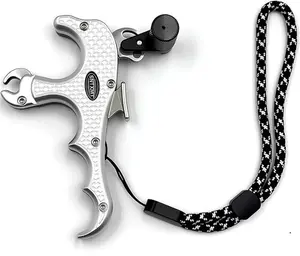 4 Finger Dragon Scale The bow release is suitable for compound bows, archery release triggers, compound bow releases, and thumb releases.