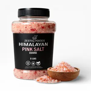 ZF HIMALAYAN PINK SALT COARSE GRAIN 5 LBS JAR
