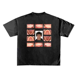 HAMZAH Slushy Noobz Teeth Shirt Hamzah The Fantastic Noobs Unisex Heavy Cotton Tee Casual Fabric