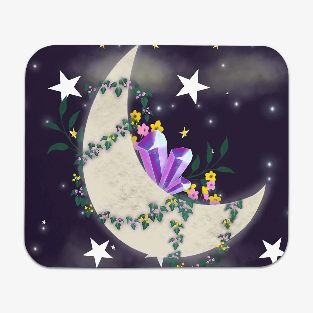 Celestial Half Moon Mousepad