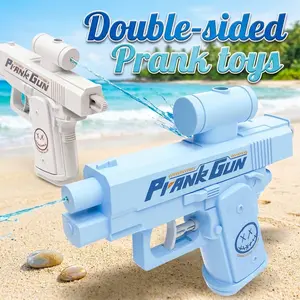 PrankWaterGunWater GunWaterblasterLargeCapacityOutdoor WaterCannonToy Automatic Water Gun Range: 8 Meters