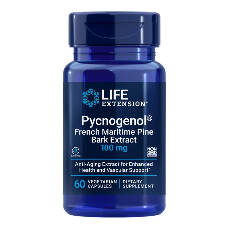 Life Extension Pycnogenol® 100 MG, 60 Vegetarian Capsules
