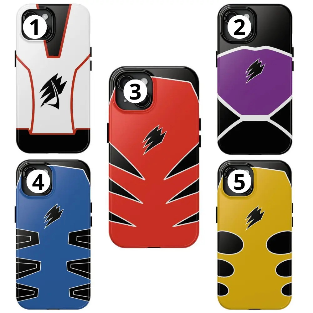 TOUGH PHONE CASE - Mighty Morphin Power Ranger, Trendy Case, Premium Case For iPhone 7 To 17 Pro Max, Tough And Magsafe Case, Durable Protection, Power Ranger Case