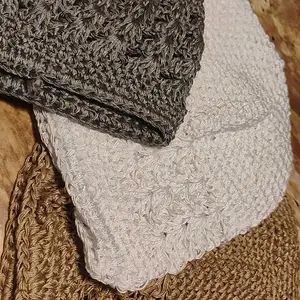 4 Pcs Kufi Knit Hats Crochet Beanie Skull Caps Knitted Stretchy Crochet Hat Skull Cap for Muslim Men SpringStatements