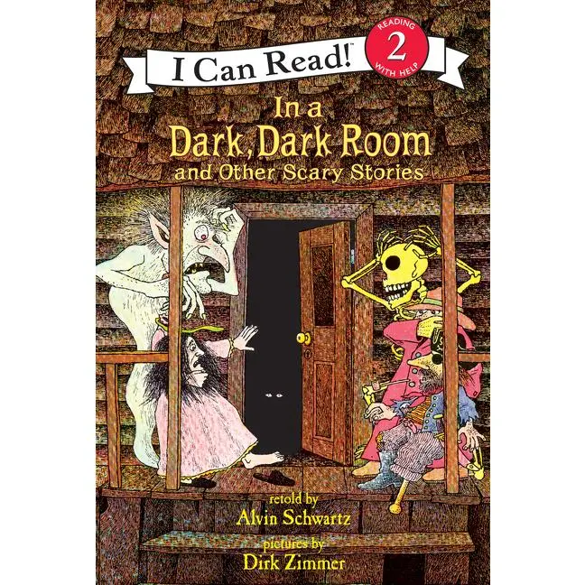 In a Dark, Dark Room and Other Scary Stories (I Can Read Level 2) by Alvin Schwartz||Dirk Zimmer [Hardback Book]