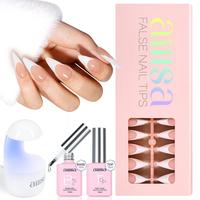 Long Stiletto- Light brown