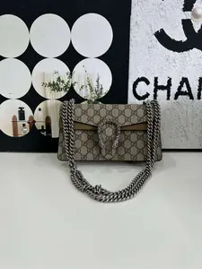 Pre-owned GUCCI Dionysus Medium Crystal Tiger Head Bag – Year 2021 – Code 6643