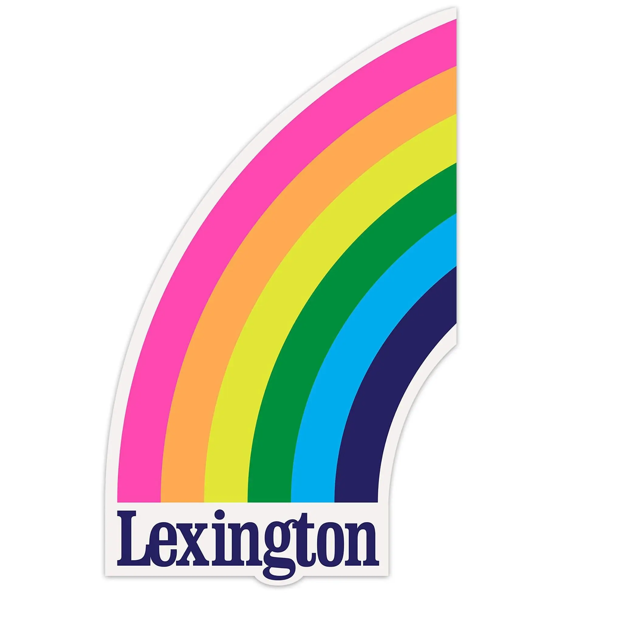 Lexington Rainbow Sticker