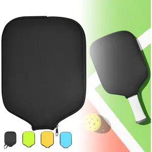 Pickleball Paddle Cover, Universal Case Size - 8.6 x 12.2 inches Racket Sleeve, Compatible with Most USAPA Standard and Elongated Pickball Paddles