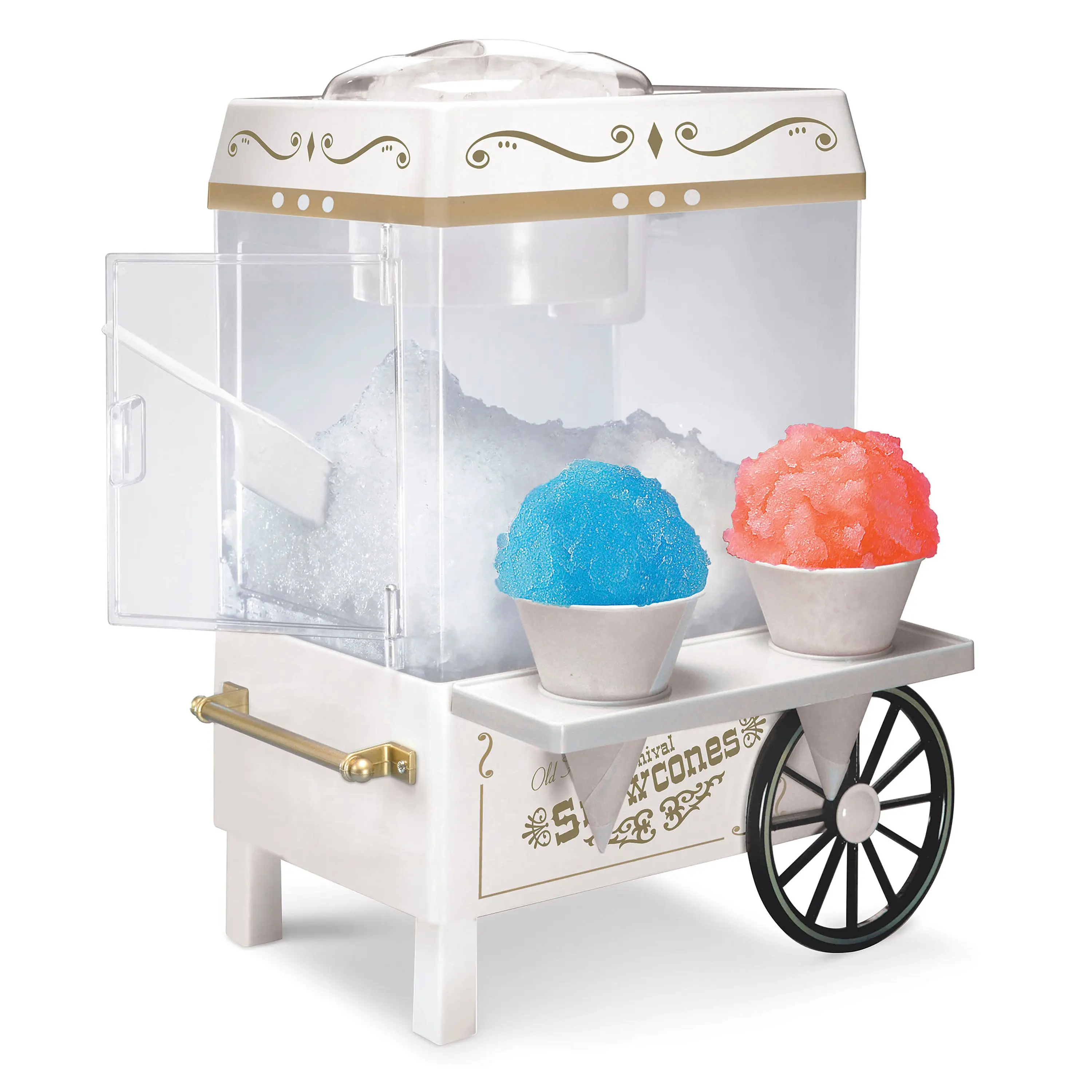 Vintage Snow Cone Maker, White