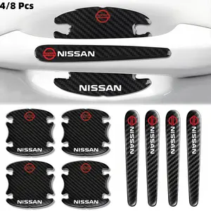 Car Door Handle Protector, Anti-Scratch Gel Strip, Fits All Nissan Models, Car Decoration Accessory, Durable and Stylish
