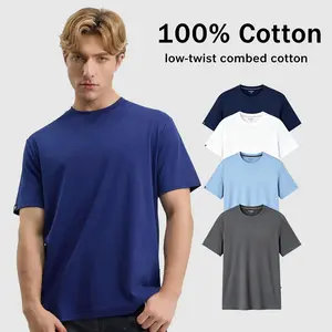 MEGA T SHOP 100% Cotton Crew Neck T-Shirt, Midweight 6.35oz Soft Breathable Plain Top, Unisex Regular Fit for Casual Wear