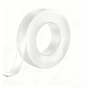 Clear Double Side Sticky Tape, 9.84 Feet x 1.4 Inch 2mm Thick  Heavy Duty Removable Mounting Tape