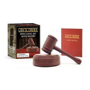 Law & Order: Mini Gavel Set with Sound (RP Minis) --  Chip Carter  - Paperback